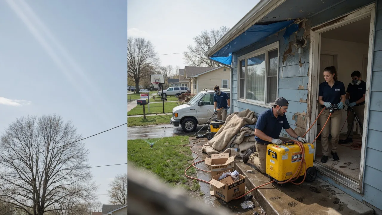 Basement Flood Cleanup in Orange, VA near me